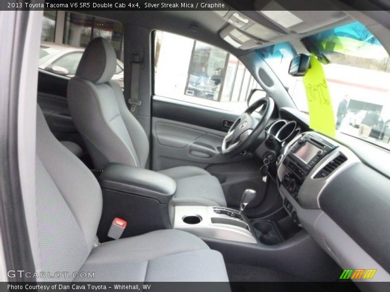 Silver Streak Mica / Graphite 2013 Toyota Tacoma V6 SR5 Double Cab 4x4
