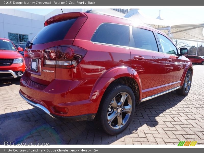 Redline 2 Coat Pearl / Black 2015 Dodge Journey Crossroad