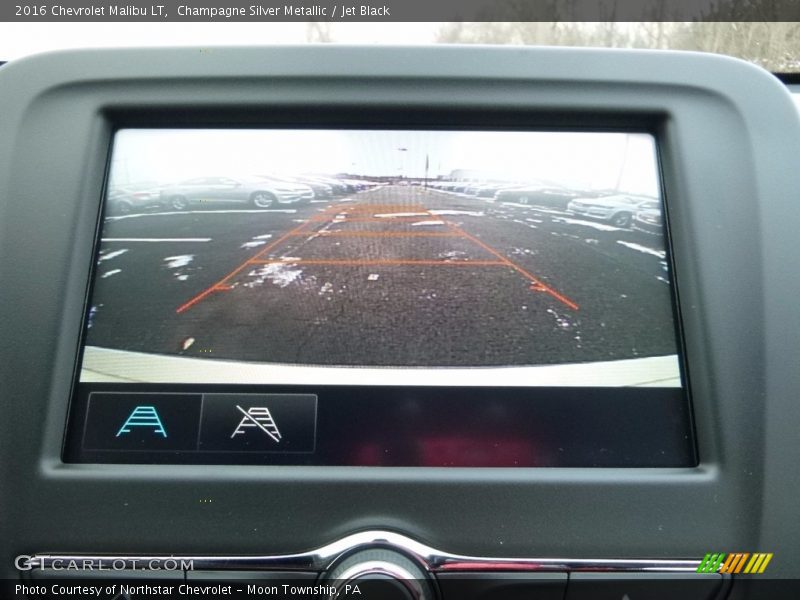 Champagne Silver Metallic / Jet Black 2016 Chevrolet Malibu LT