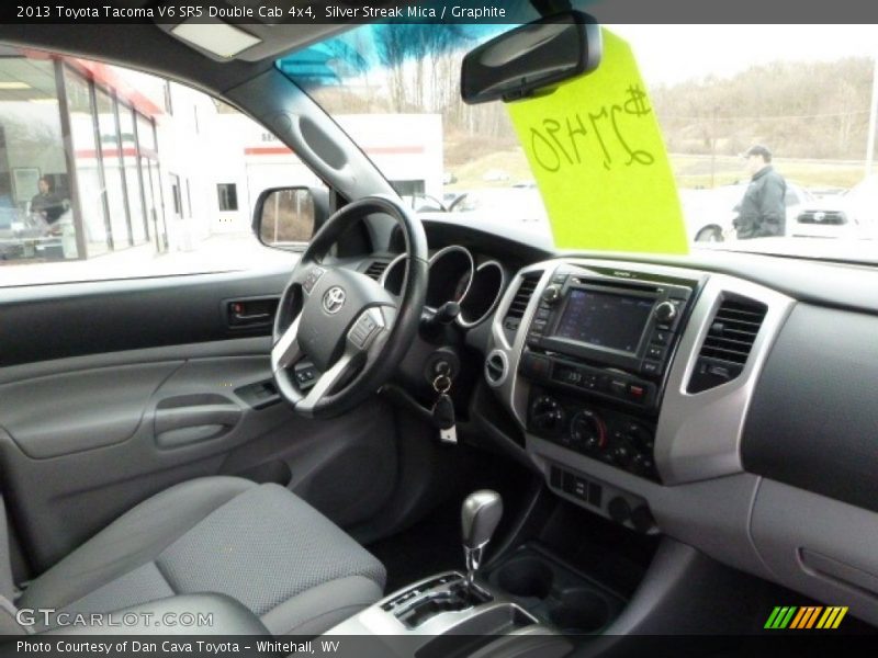 Silver Streak Mica / Graphite 2013 Toyota Tacoma V6 SR5 Double Cab 4x4