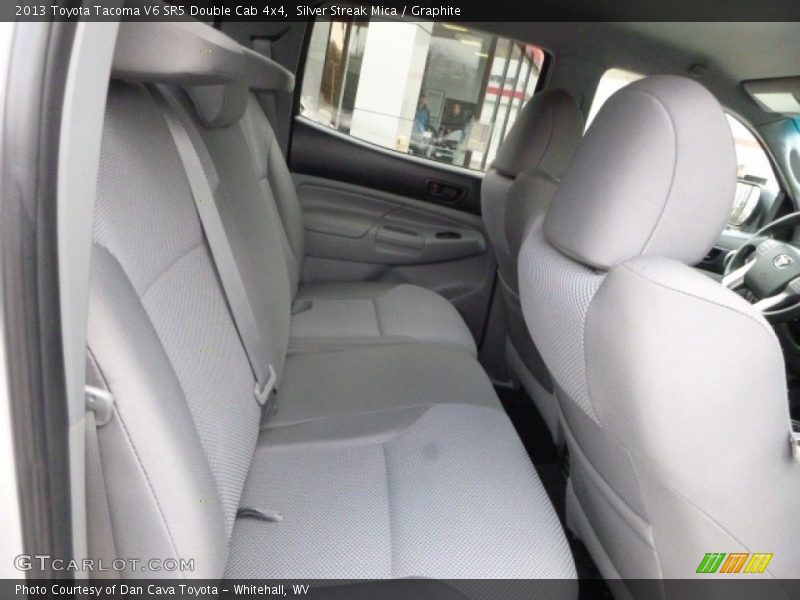 Silver Streak Mica / Graphite 2013 Toyota Tacoma V6 SR5 Double Cab 4x4