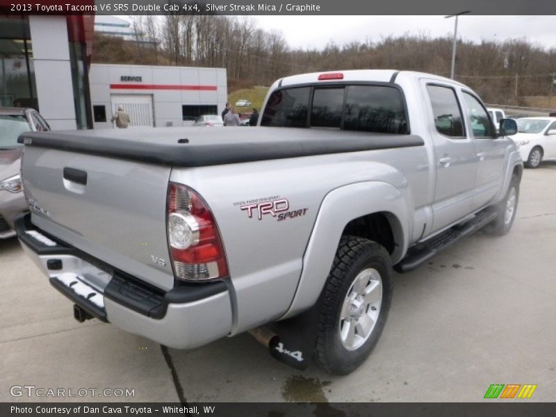 Silver Streak Mica / Graphite 2013 Toyota Tacoma V6 SR5 Double Cab 4x4