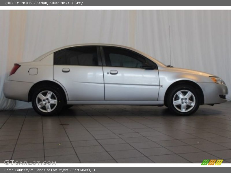 Silver Nickel / Gray 2007 Saturn ION 2 Sedan