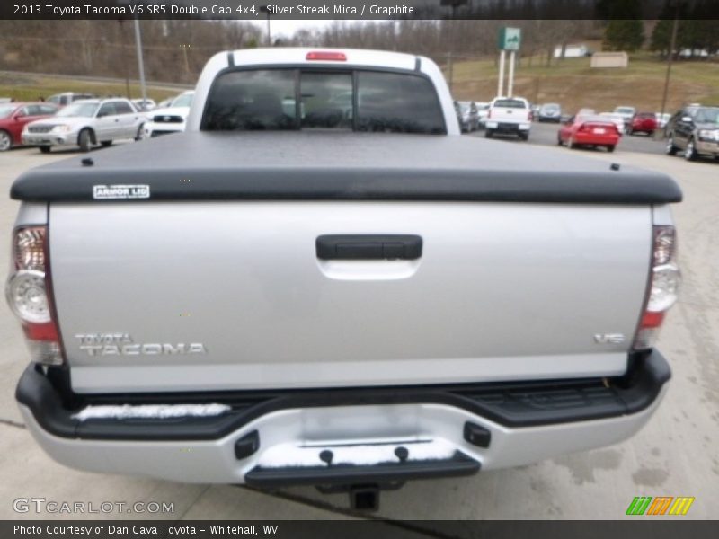 Silver Streak Mica / Graphite 2013 Toyota Tacoma V6 SR5 Double Cab 4x4