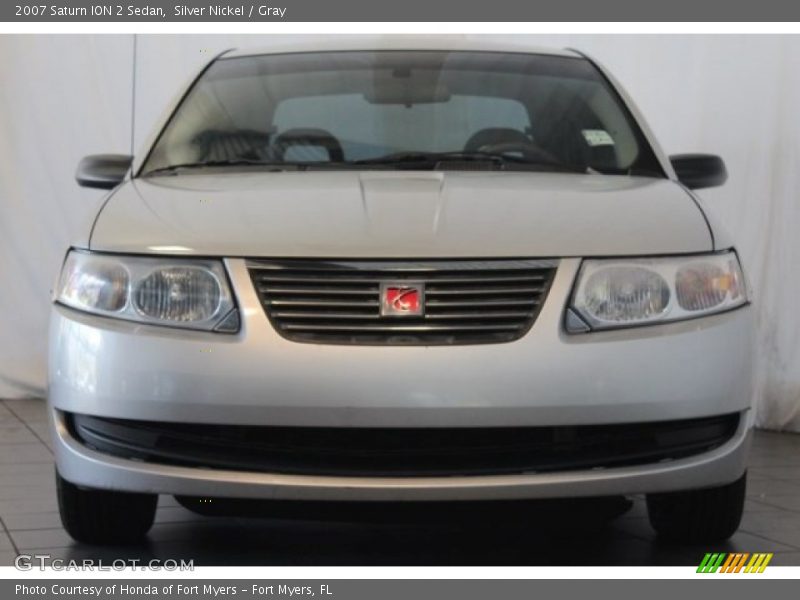 Silver Nickel / Gray 2007 Saturn ION 2 Sedan