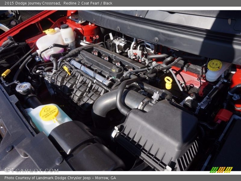 Redline 2 Coat Pearl / Black 2015 Dodge Journey Crossroad
