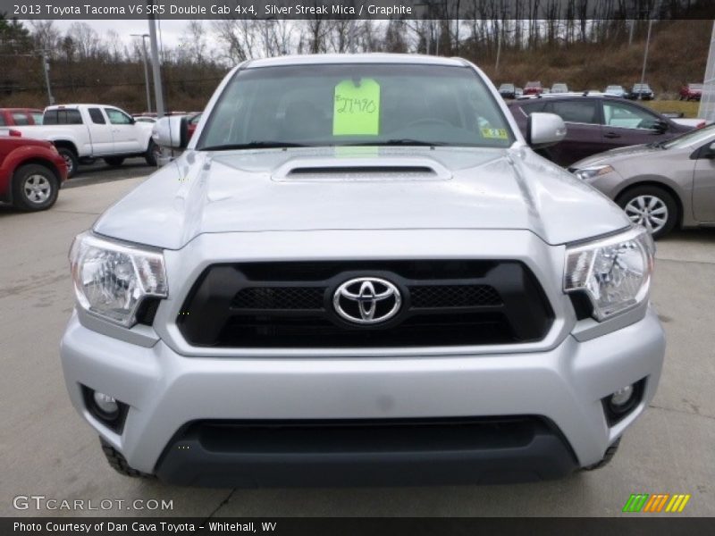 Silver Streak Mica / Graphite 2013 Toyota Tacoma V6 SR5 Double Cab 4x4