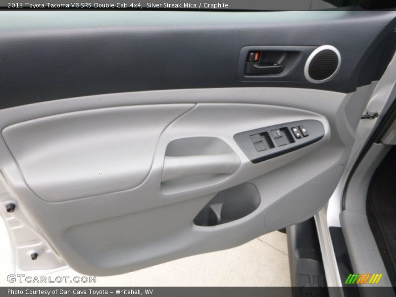 Silver Streak Mica / Graphite 2013 Toyota Tacoma V6 SR5 Double Cab 4x4