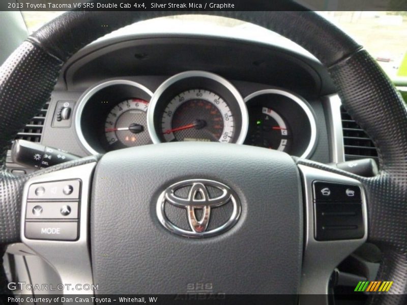 Silver Streak Mica / Graphite 2013 Toyota Tacoma V6 SR5 Double Cab 4x4