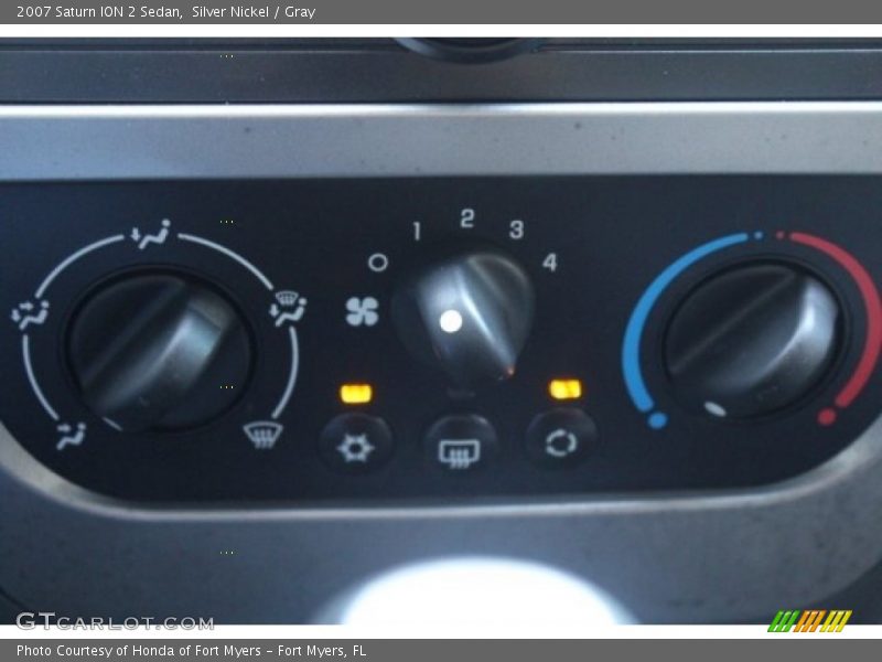 Silver Nickel / Gray 2007 Saturn ION 2 Sedan