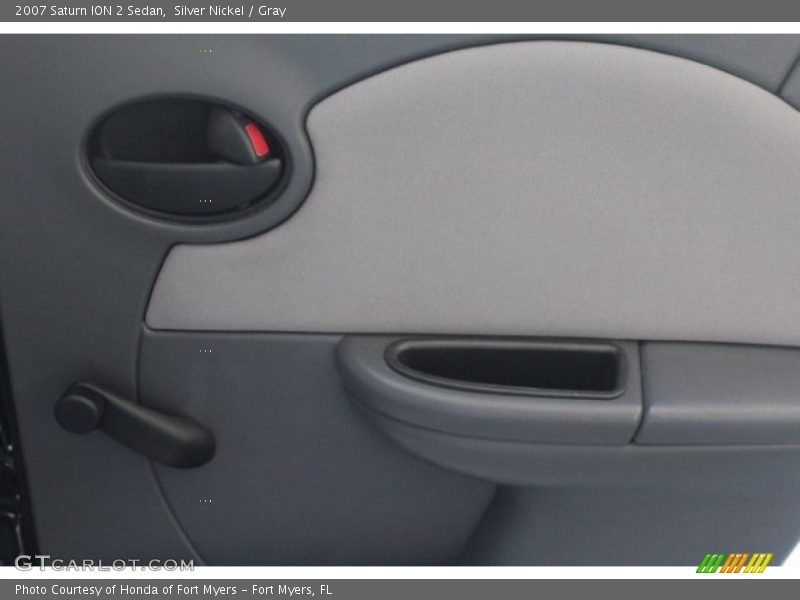 Silver Nickel / Gray 2007 Saturn ION 2 Sedan