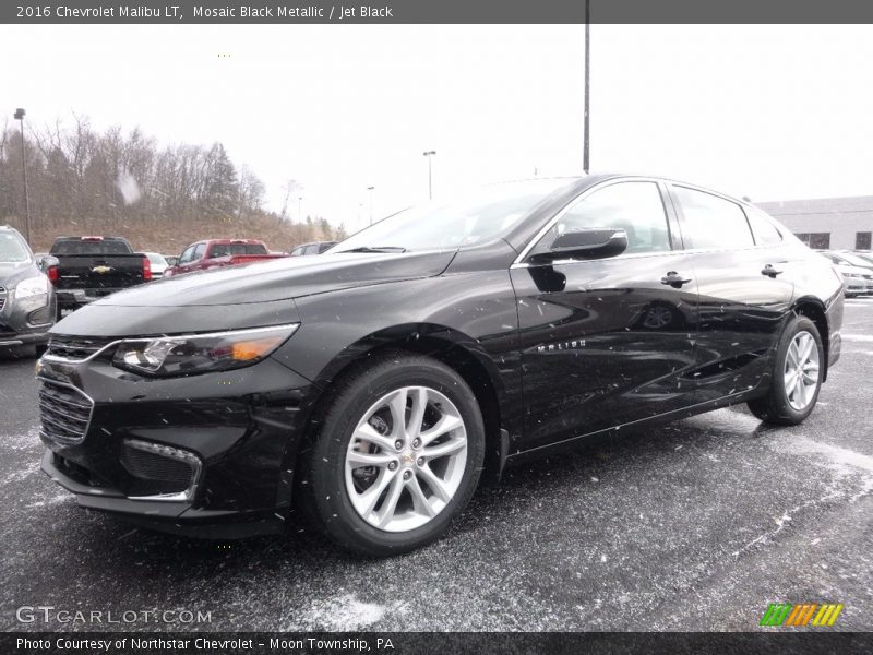 Mosaic Black Metallic / Jet Black 2016 Chevrolet Malibu LT