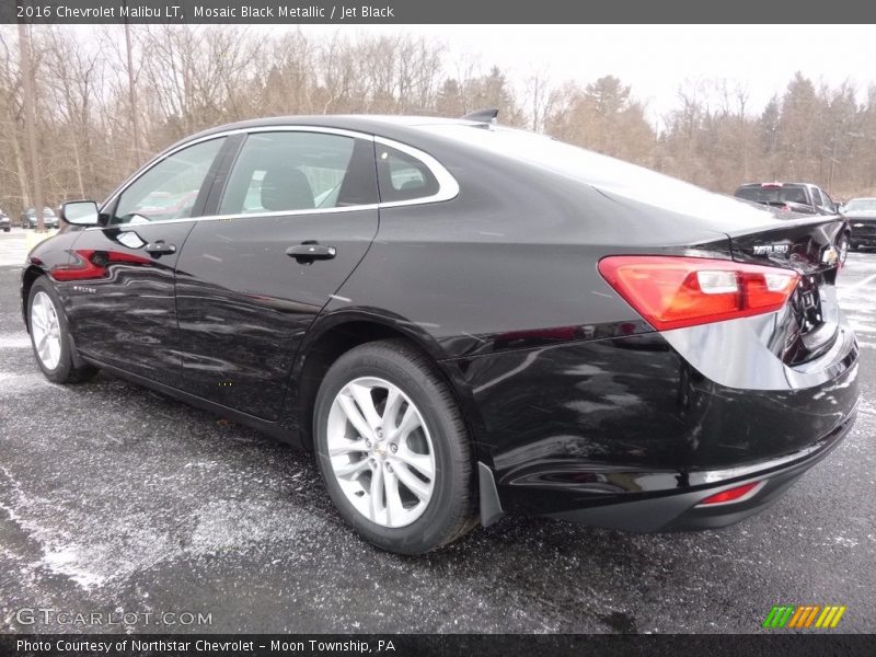 Mosaic Black Metallic / Jet Black 2016 Chevrolet Malibu LT