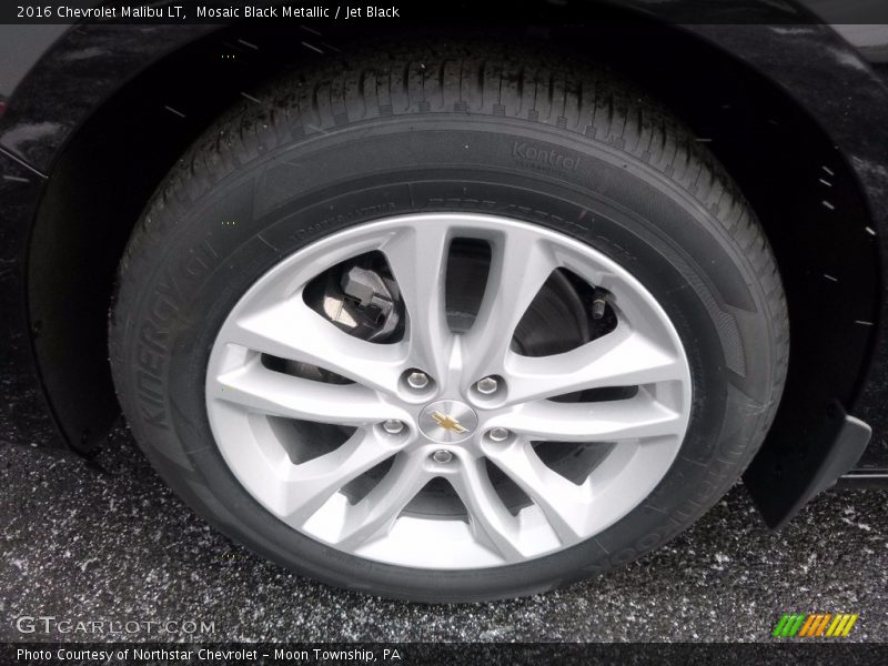 Mosaic Black Metallic / Jet Black 2016 Chevrolet Malibu LT