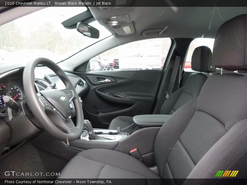 Mosaic Black Metallic / Jet Black 2016 Chevrolet Malibu LT