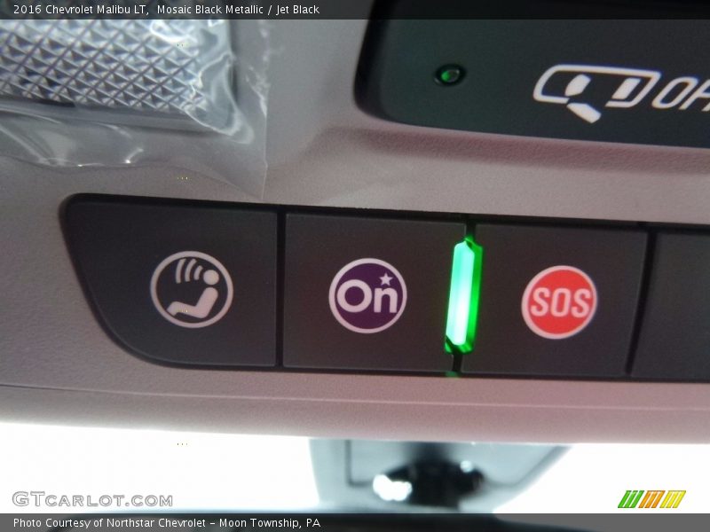 Mosaic Black Metallic / Jet Black 2016 Chevrolet Malibu LT