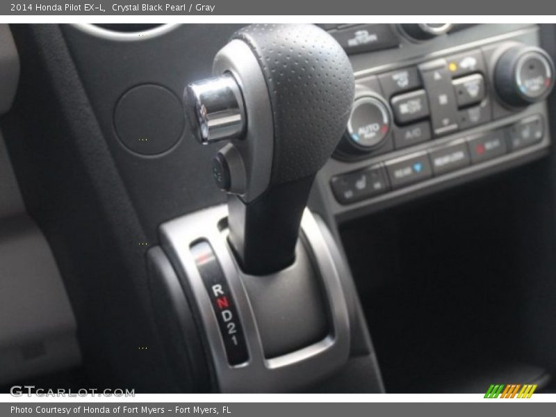 Crystal Black Pearl / Gray 2014 Honda Pilot EX-L