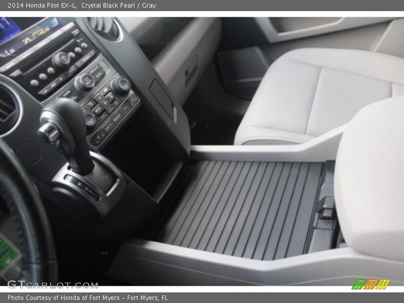 Crystal Black Pearl / Gray 2014 Honda Pilot EX-L