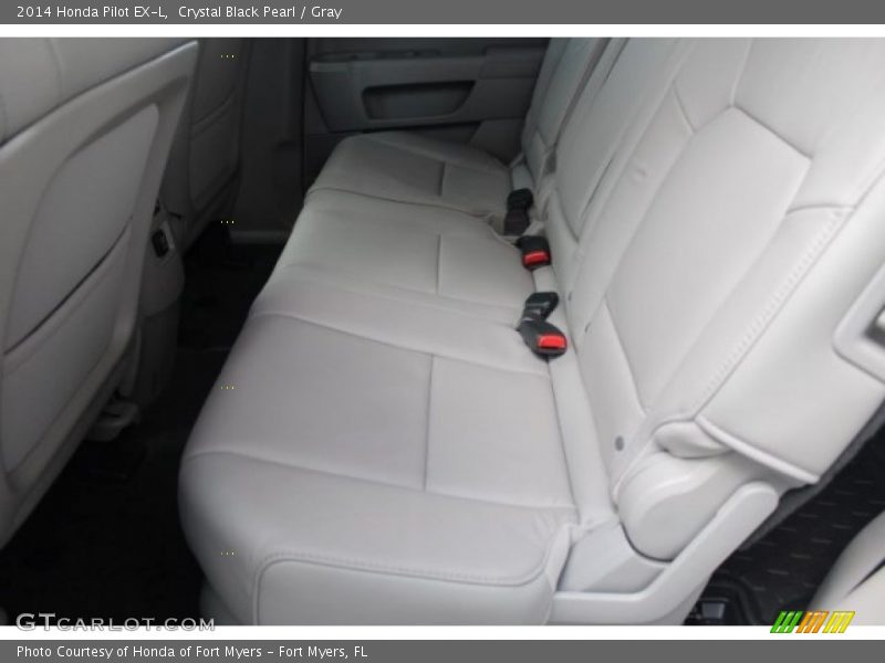 Crystal Black Pearl / Gray 2014 Honda Pilot EX-L