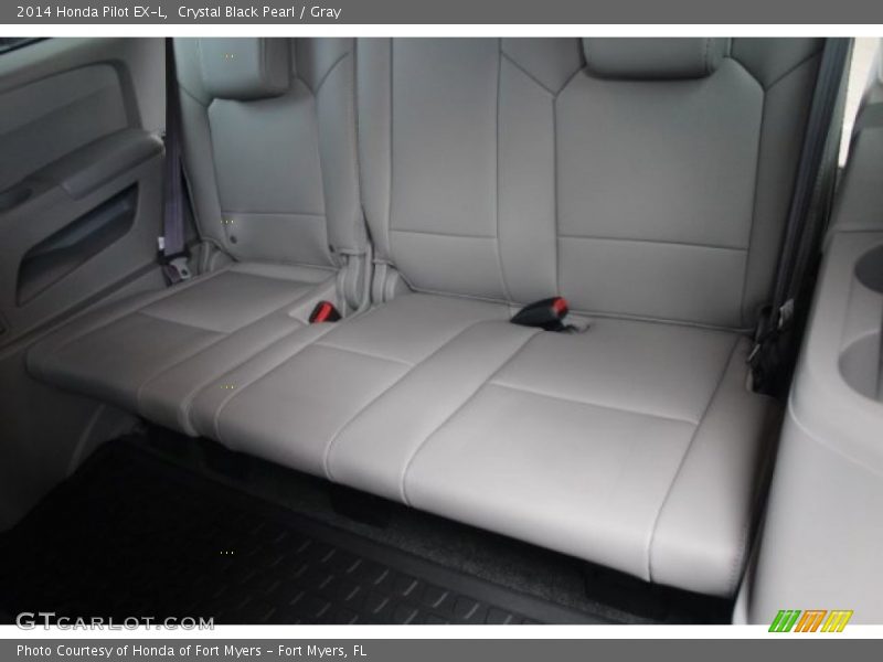 Crystal Black Pearl / Gray 2014 Honda Pilot EX-L