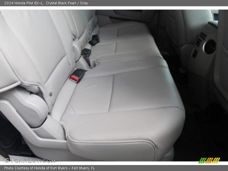 Crystal Black Pearl / Gray 2014 Honda Pilot EX-L
