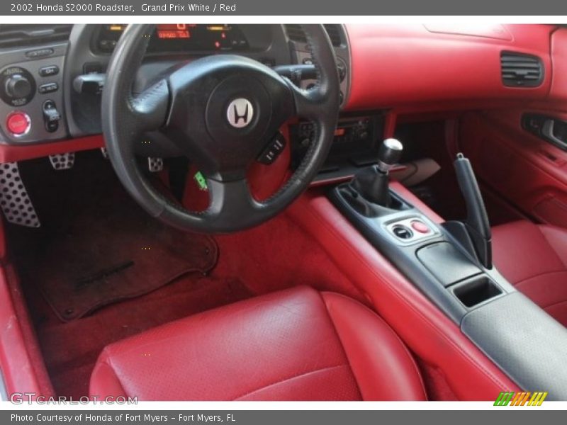  2002 S2000 Roadster Red Interior