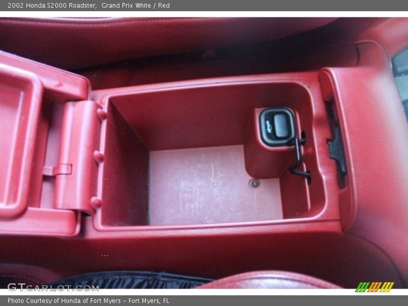 Grand Prix White / Red 2002 Honda S2000 Roadster