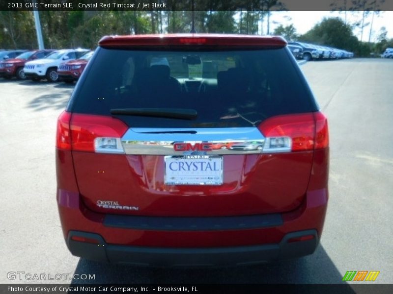 Crystal Red Tintcoat / Jet Black 2013 GMC Terrain SLE