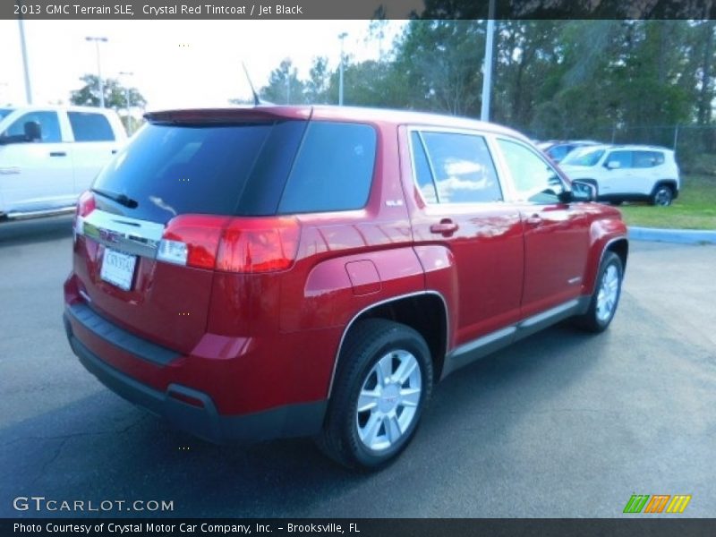 Crystal Red Tintcoat / Jet Black 2013 GMC Terrain SLE