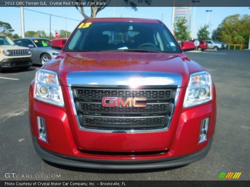 Crystal Red Tintcoat / Jet Black 2013 GMC Terrain SLE