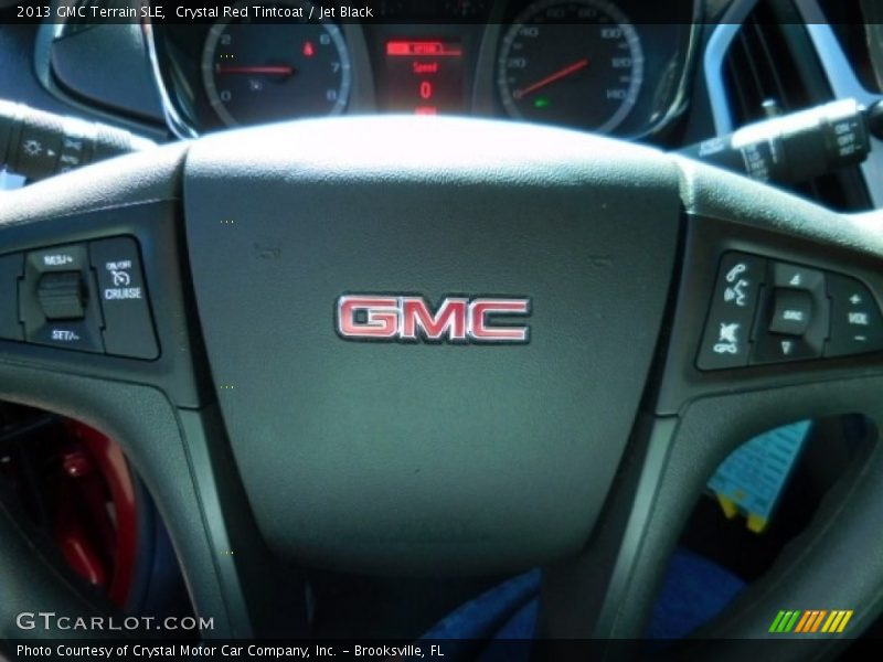 Crystal Red Tintcoat / Jet Black 2013 GMC Terrain SLE