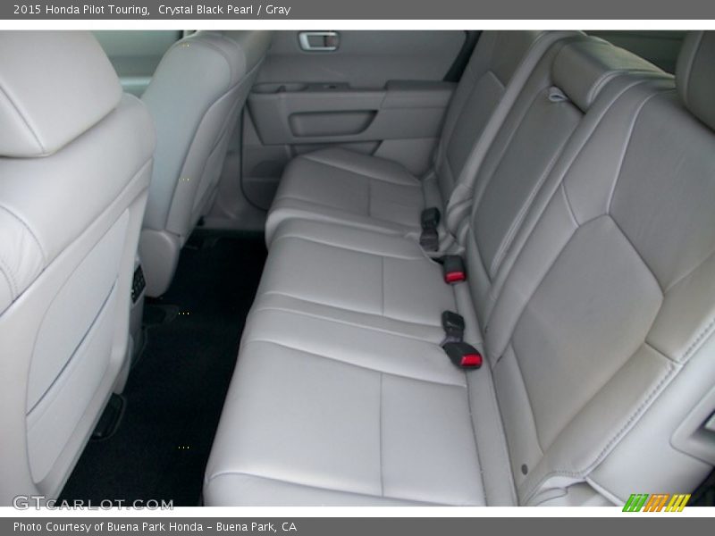 Crystal Black Pearl / Gray 2015 Honda Pilot Touring