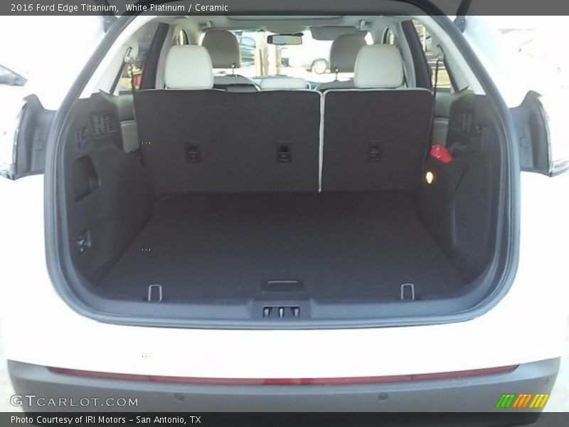 White Platinum / Ceramic 2016 Ford Edge Titanium