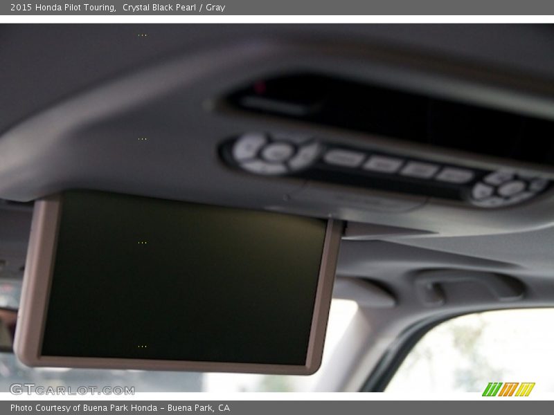 Crystal Black Pearl / Gray 2015 Honda Pilot Touring