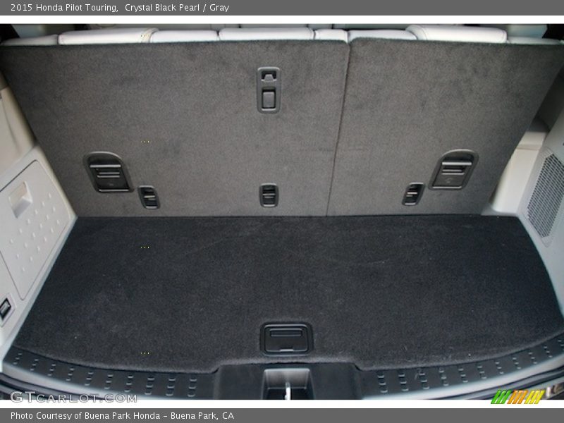Crystal Black Pearl / Gray 2015 Honda Pilot Touring