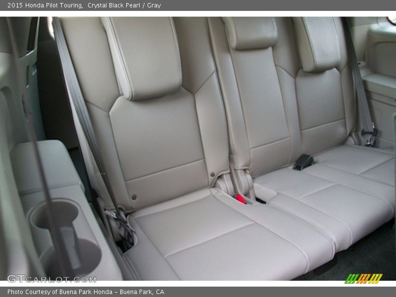 Crystal Black Pearl / Gray 2015 Honda Pilot Touring