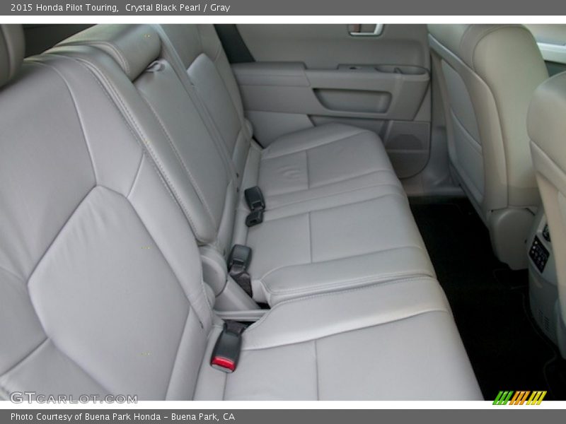 Crystal Black Pearl / Gray 2015 Honda Pilot Touring