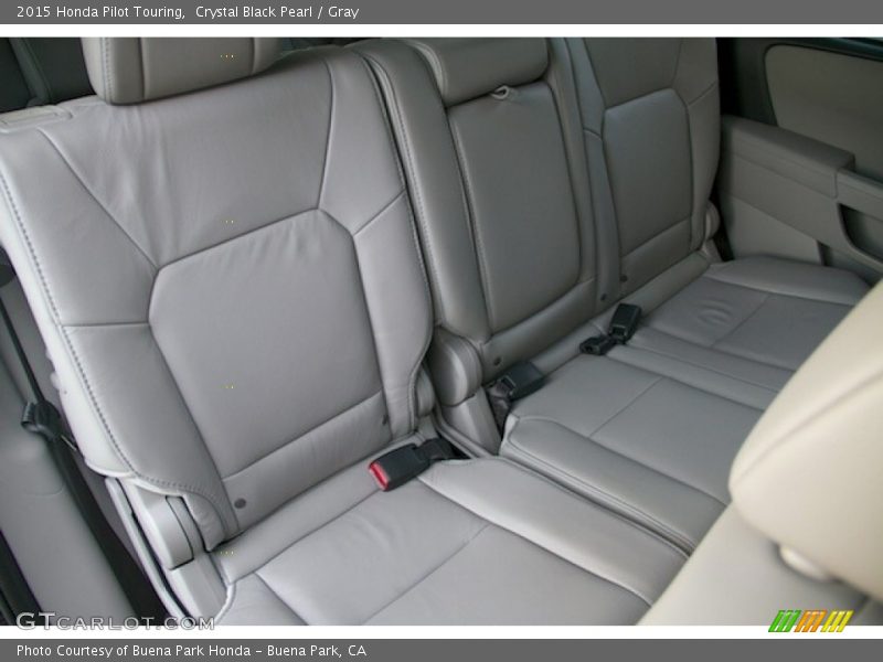 Crystal Black Pearl / Gray 2015 Honda Pilot Touring