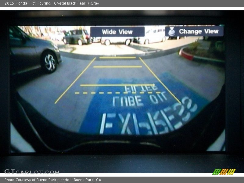 Crystal Black Pearl / Gray 2015 Honda Pilot Touring