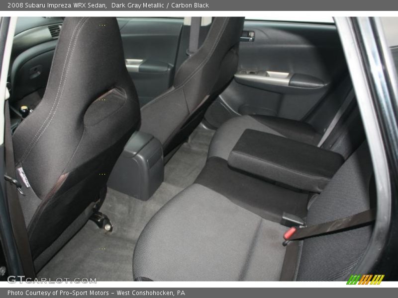 Dark Gray Metallic / Carbon Black 2008 Subaru Impreza WRX Sedan