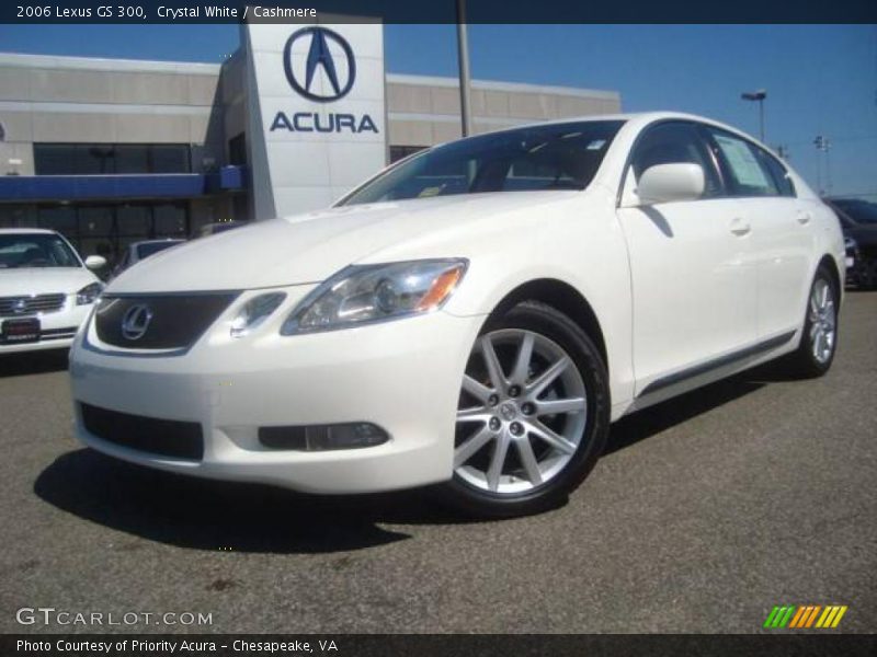 Crystal White / Cashmere 2006 Lexus GS 300