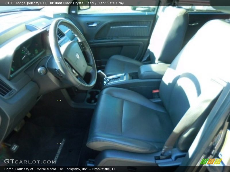Brilliant Black Crystal Pearl / Dark Slate Gray 2010 Dodge Journey R/T