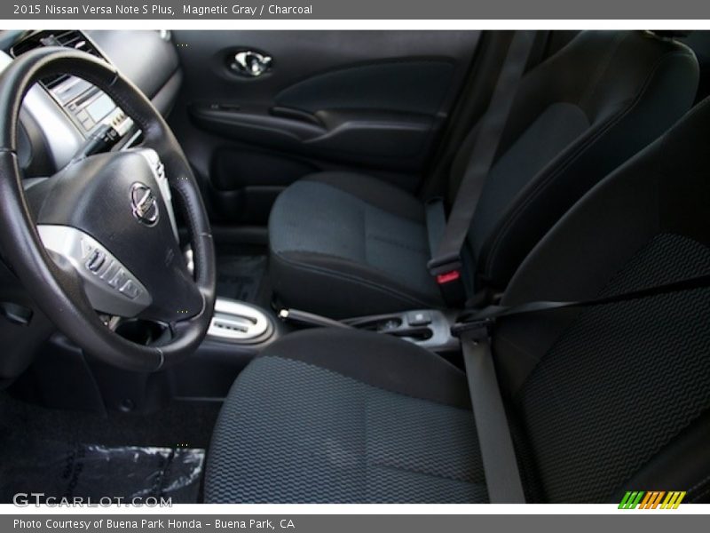 Magnetic Gray / Charcoal 2015 Nissan Versa Note S Plus