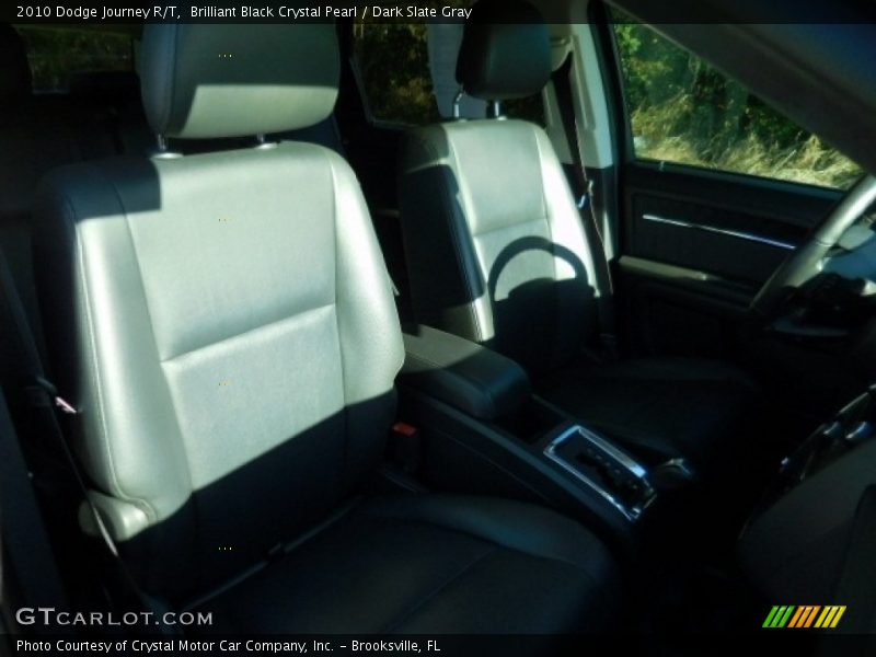 Brilliant Black Crystal Pearl / Dark Slate Gray 2010 Dodge Journey R/T