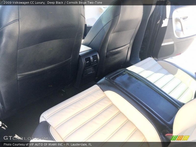 Deep Black / Cornsilk Beige Two-Tone 2009 Volkswagen CC Luxury