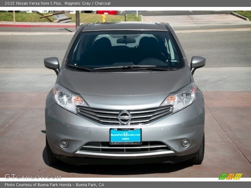 Magnetic Gray / Charcoal 2015 Nissan Versa Note S Plus
