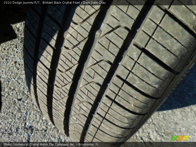 Brilliant Black Crystal Pearl / Dark Slate Gray 2010 Dodge Journey R/T