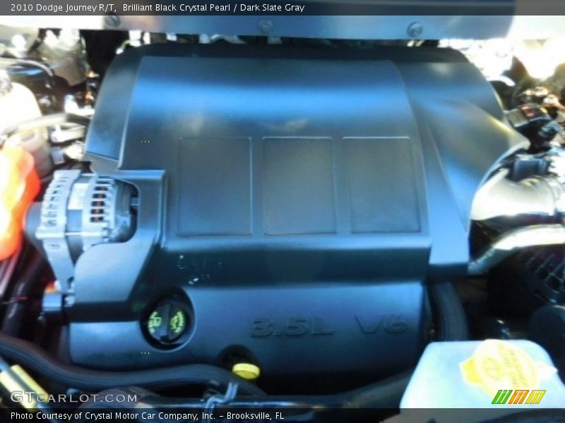 Brilliant Black Crystal Pearl / Dark Slate Gray 2010 Dodge Journey R/T