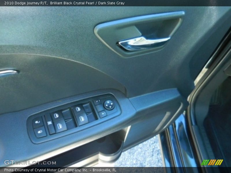 Brilliant Black Crystal Pearl / Dark Slate Gray 2010 Dodge Journey R/T