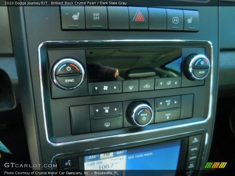 Brilliant Black Crystal Pearl / Dark Slate Gray 2010 Dodge Journey R/T